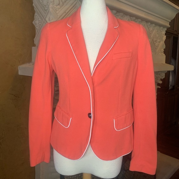 GAP Jackets & Coats Gap Academy Blazer With Contrast Piping Poshmark